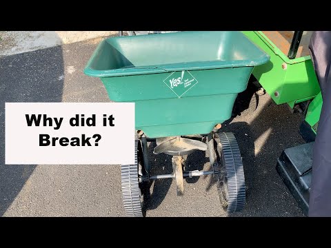 Troubleshooting A Broken Broadcast Spreader - Won&#039;t Spin