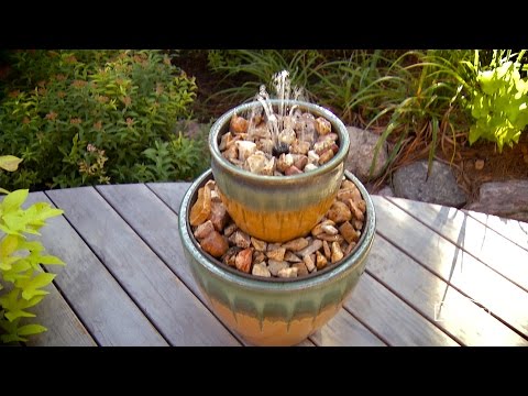 How to Build a Two-Tier Fountain
