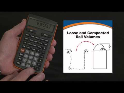 HeavyCalc Pro Loose and Compacted Soil Volume Calculations How To