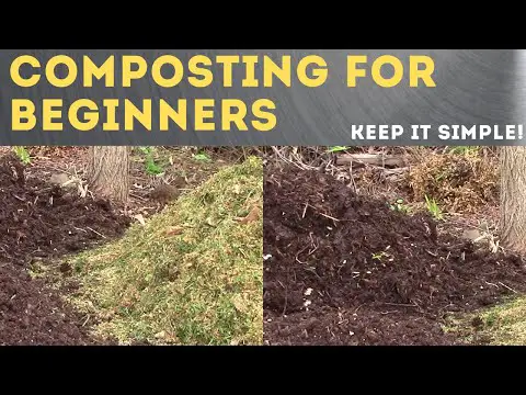 How to make Compost - The Simplest Easy Method To Compost Piles!