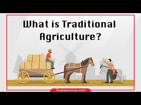 What is Traditional Agriculture?