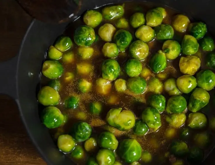 Brussels Sprouts Brownish-Yellow