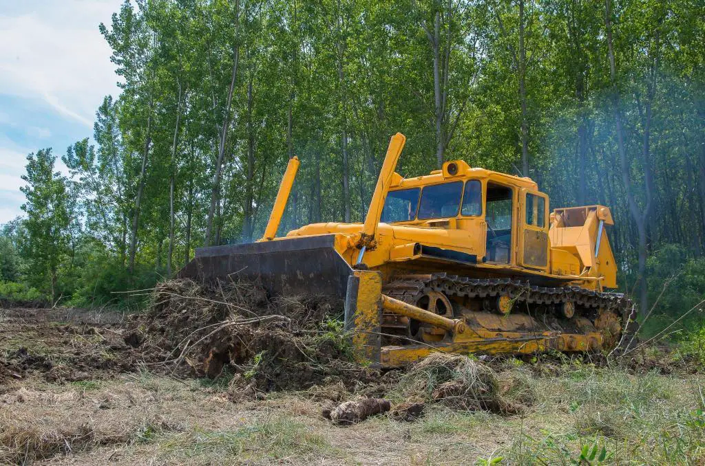 Lot Clearing Dozer