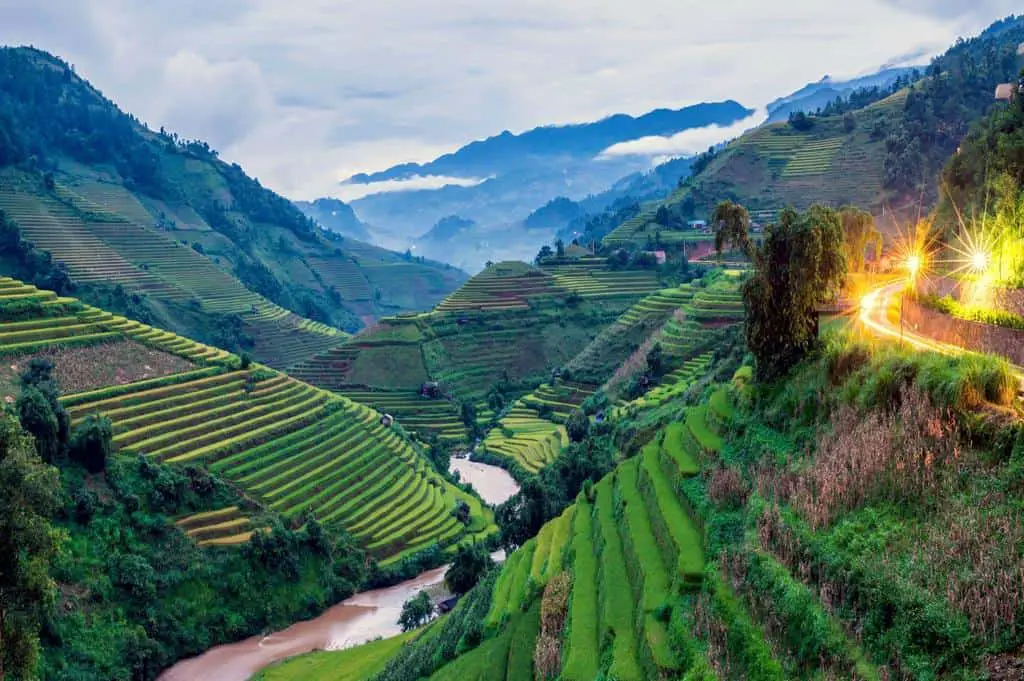 terrace farming