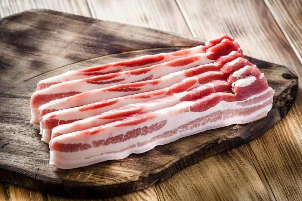 sliced bacon pancetta