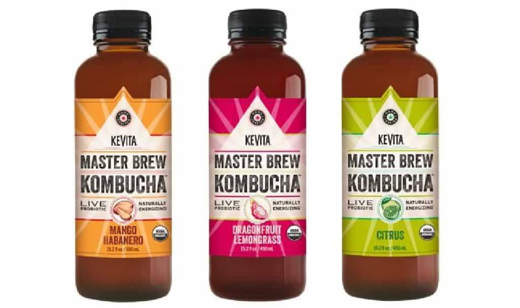 Kombucha Brands in bottles