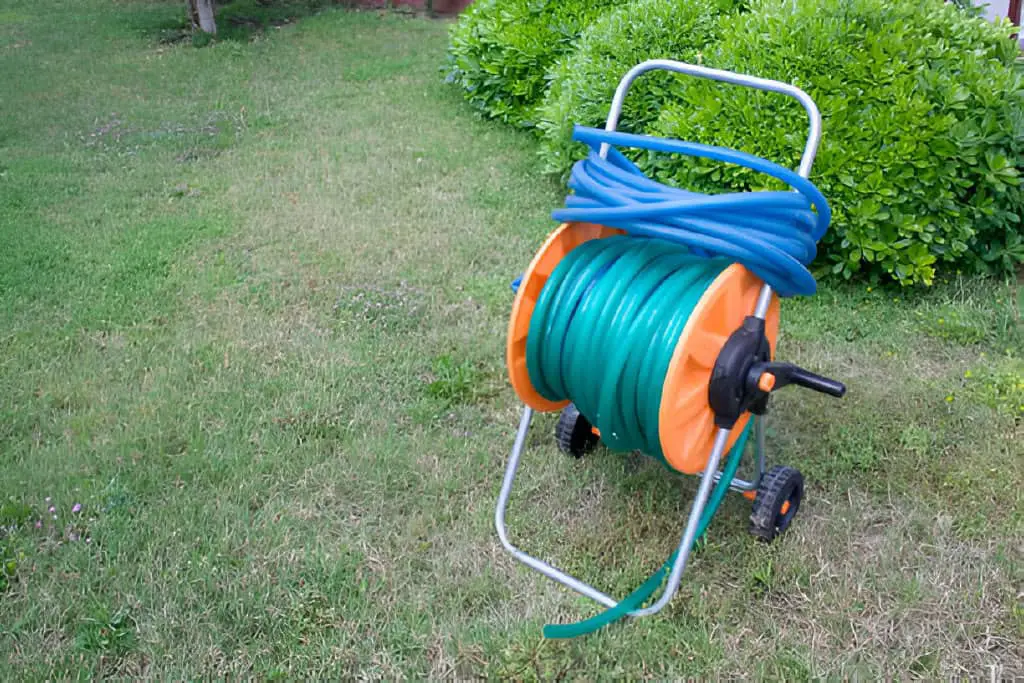 garden hose reel cart