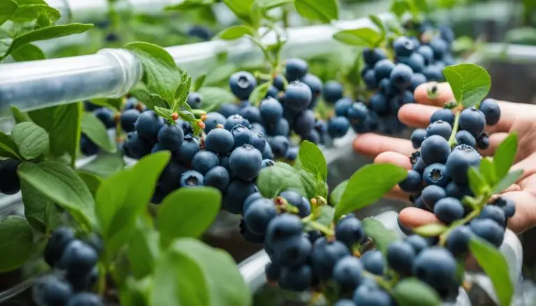 hydroponic Blueberries